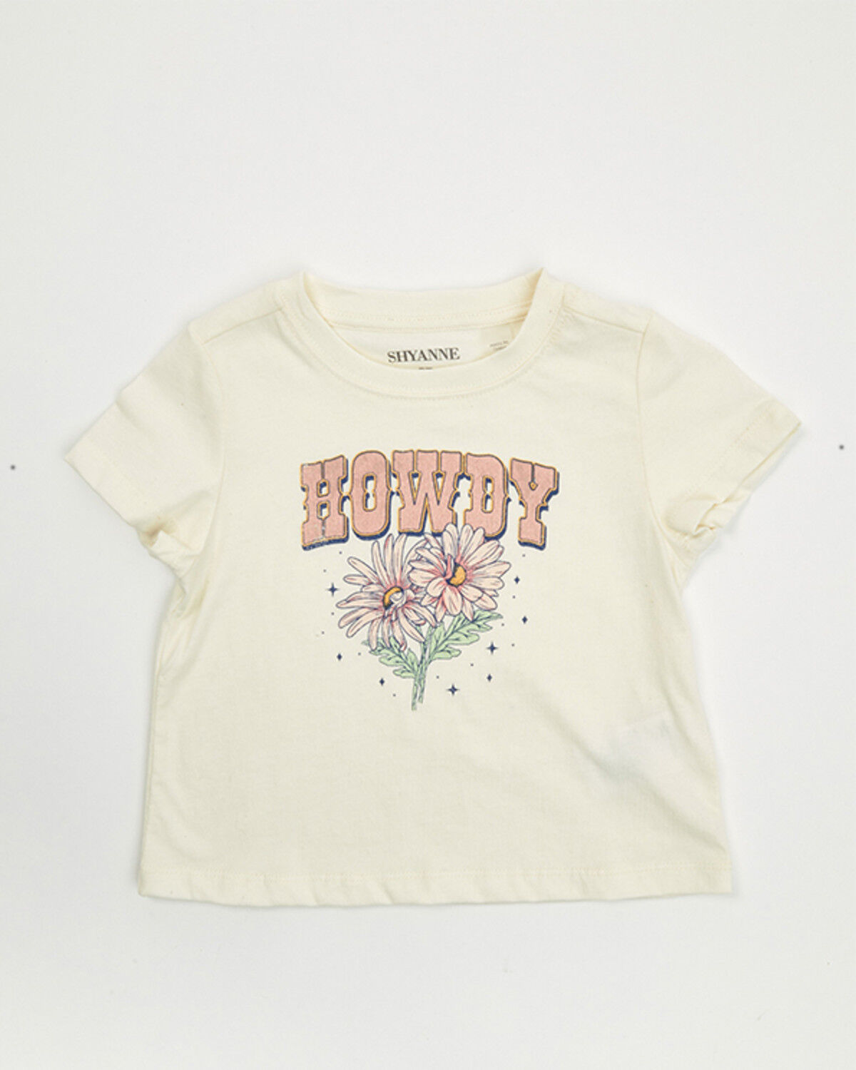 Girls' Shyanne Toddler Howdy Short Sleeve Graphic Tee