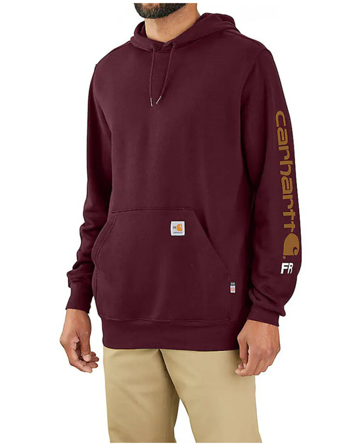 Men's Carhartt FR Force Midweight Logo Hooded Sweatshirt