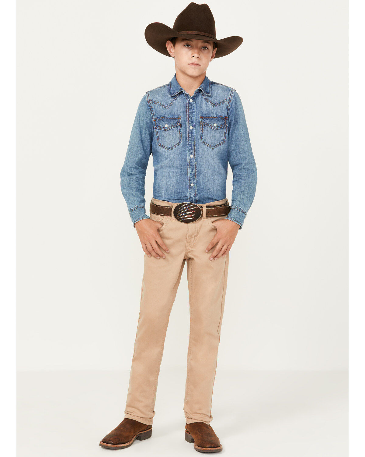 Boys' Cody James Dalton Slim Straight Stretch Jeans
