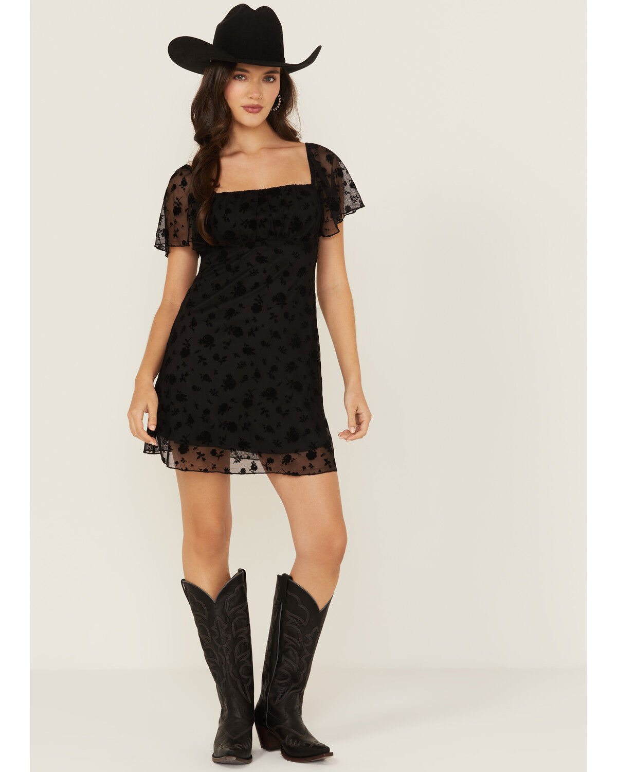 Women's Originality Emma Novelty Fabric Mini Dress