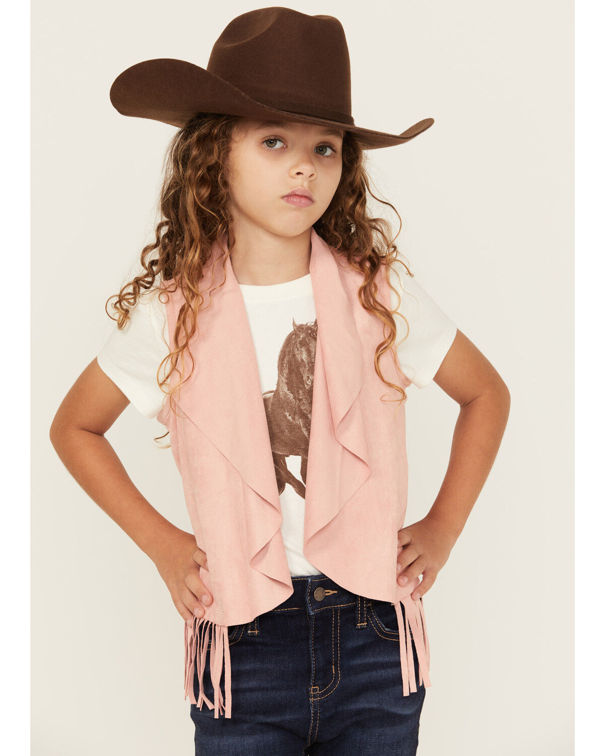 Girls' Shyanne Cascade Fringe Vest