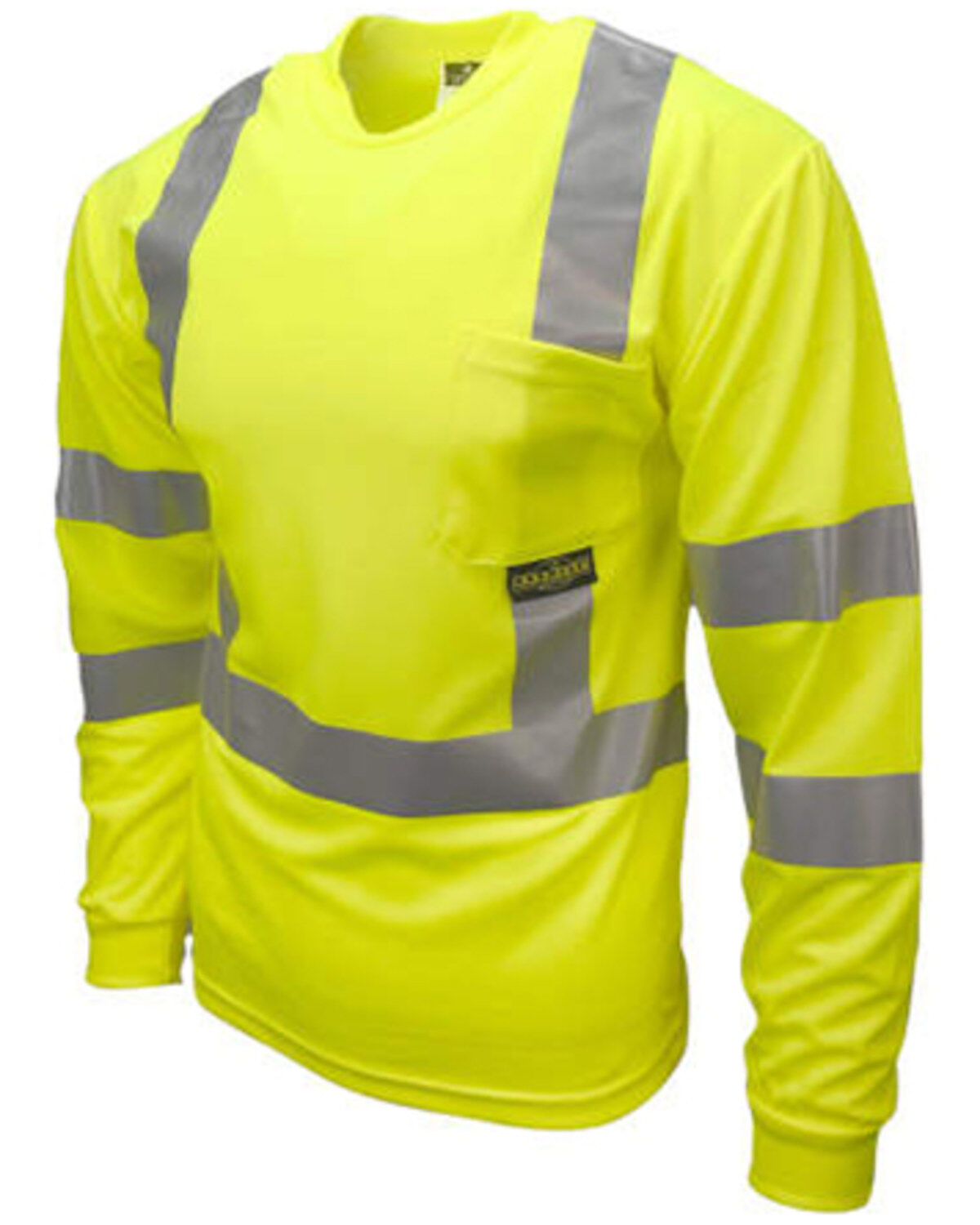 Men's Radians Hi-Vis ST21 Class 3 Pocket Long Sleeve Work Shirt