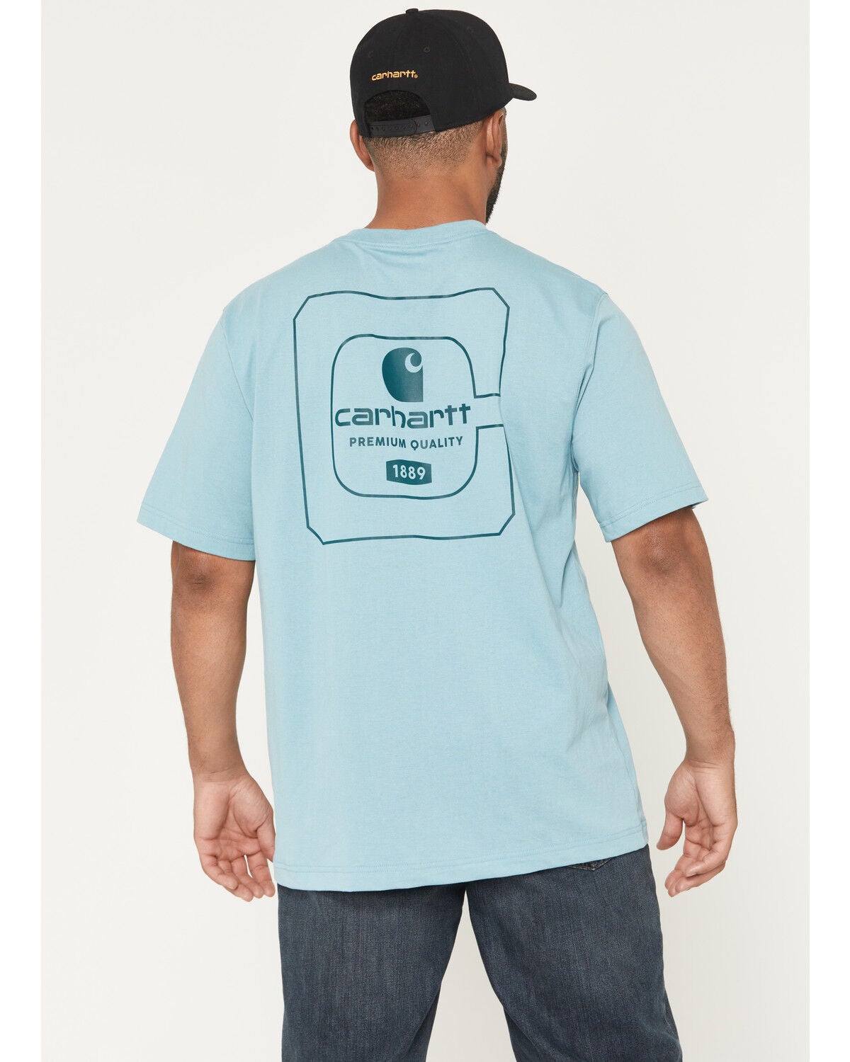 Men's Carhartt Relaxed Fit Lightweight Short Sleeve Pocket T-Shirt