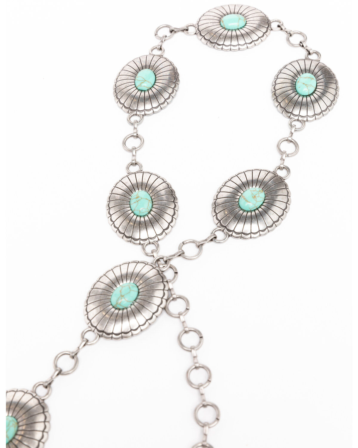 Women's Shyanne Turquoise Concho Link Belt