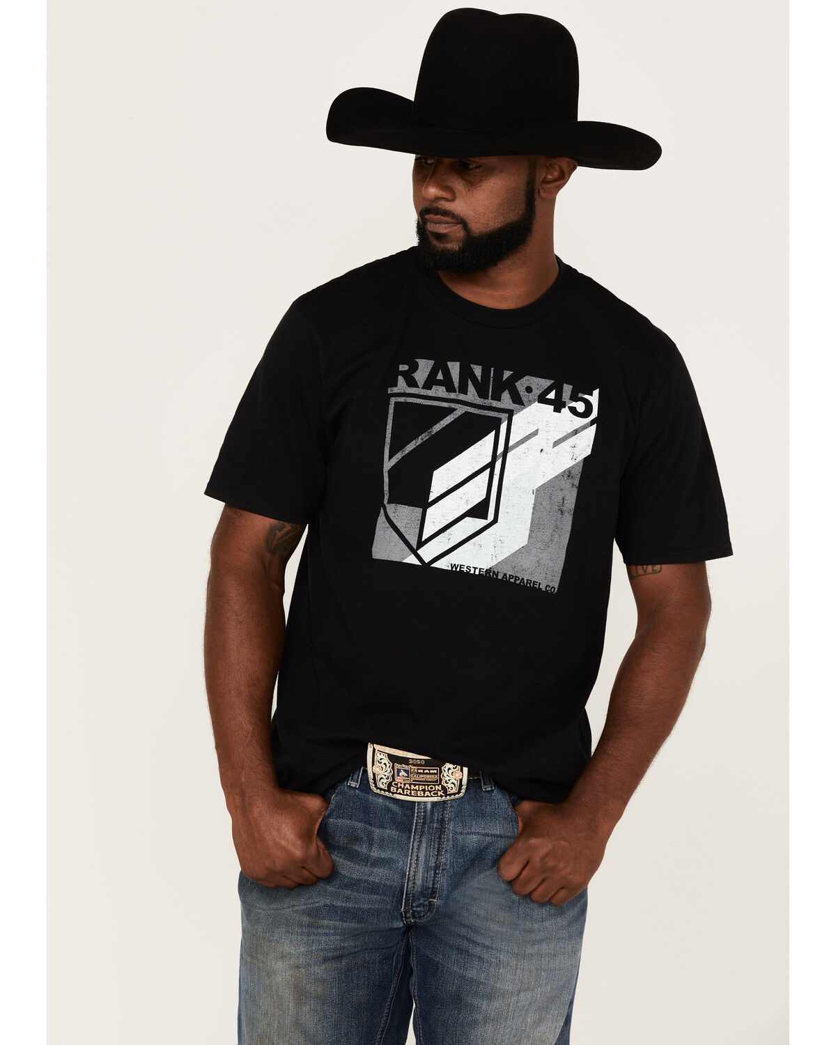 Men's RANK 45 Out Of The Gate Short Sleeve Graphic T-Shirt