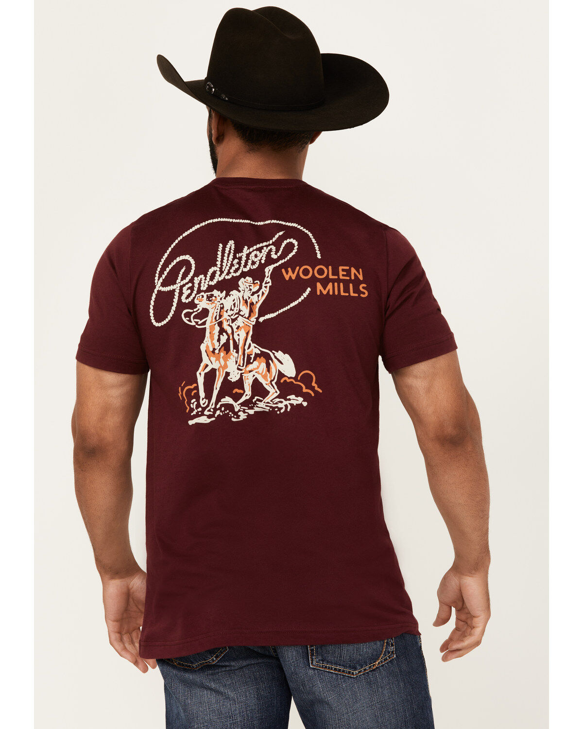 Men's Pendleton Boot Barn Exclusive Rancher Short Sleeve Graphic T-Shi