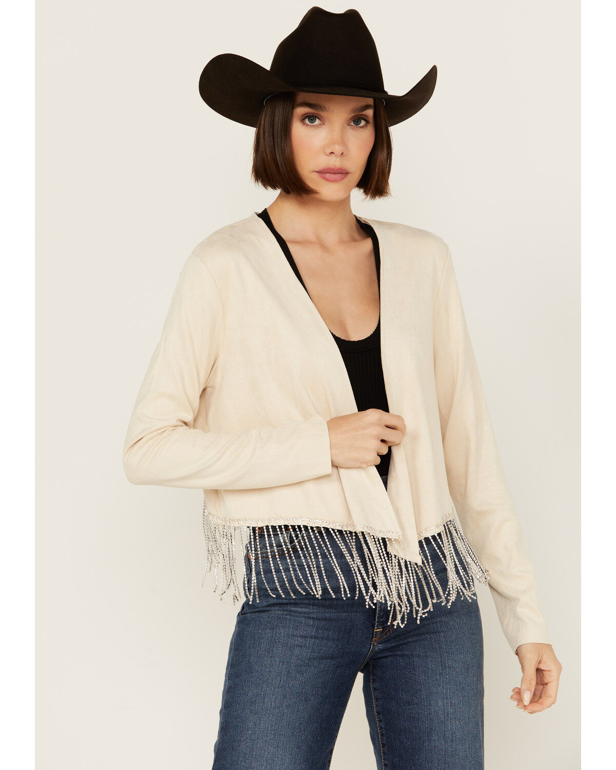 Women's Vocal Rhinestone Fringe Jacket