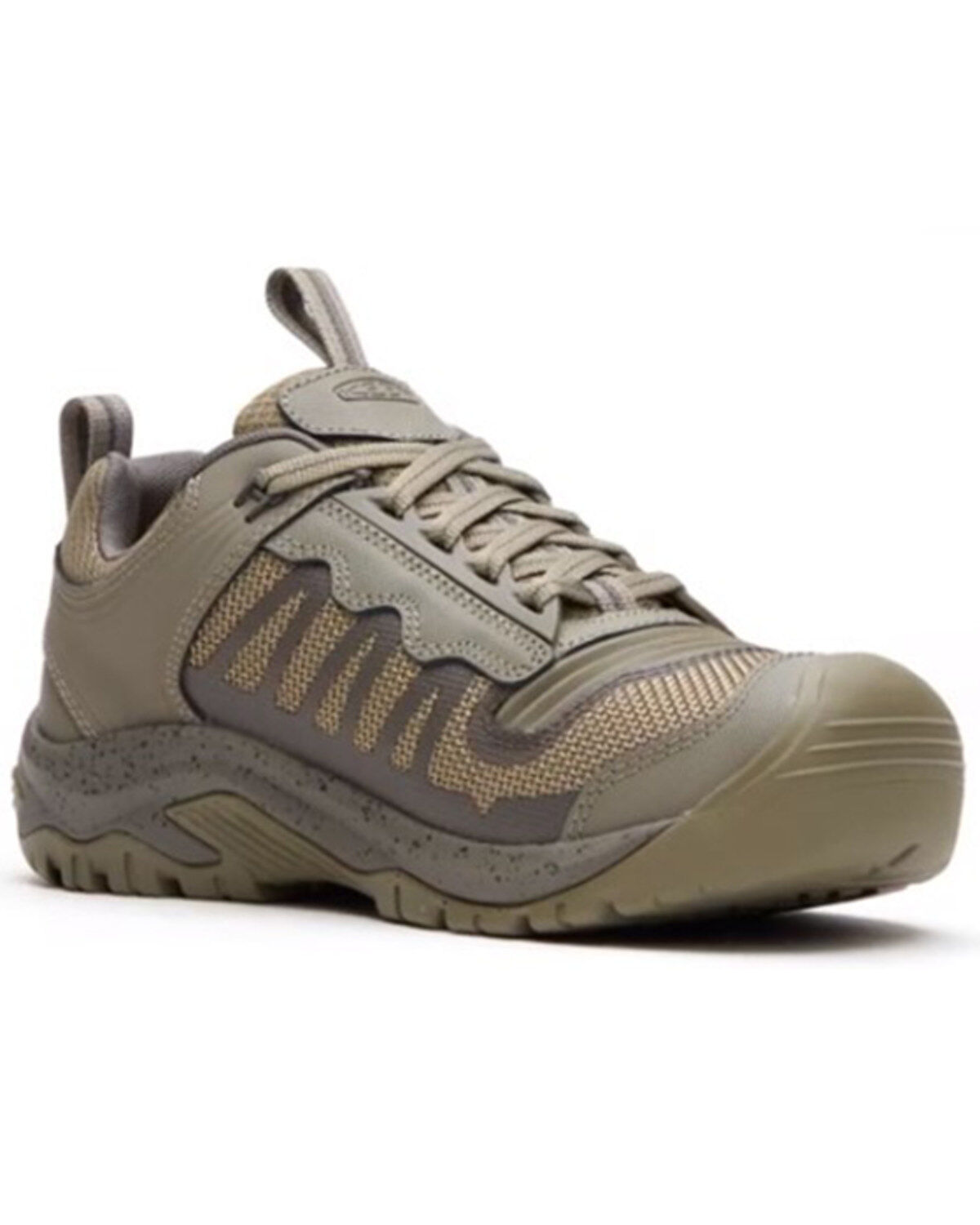 Men's Keen Reno Low Waterproof Work Shoes - Round Toe