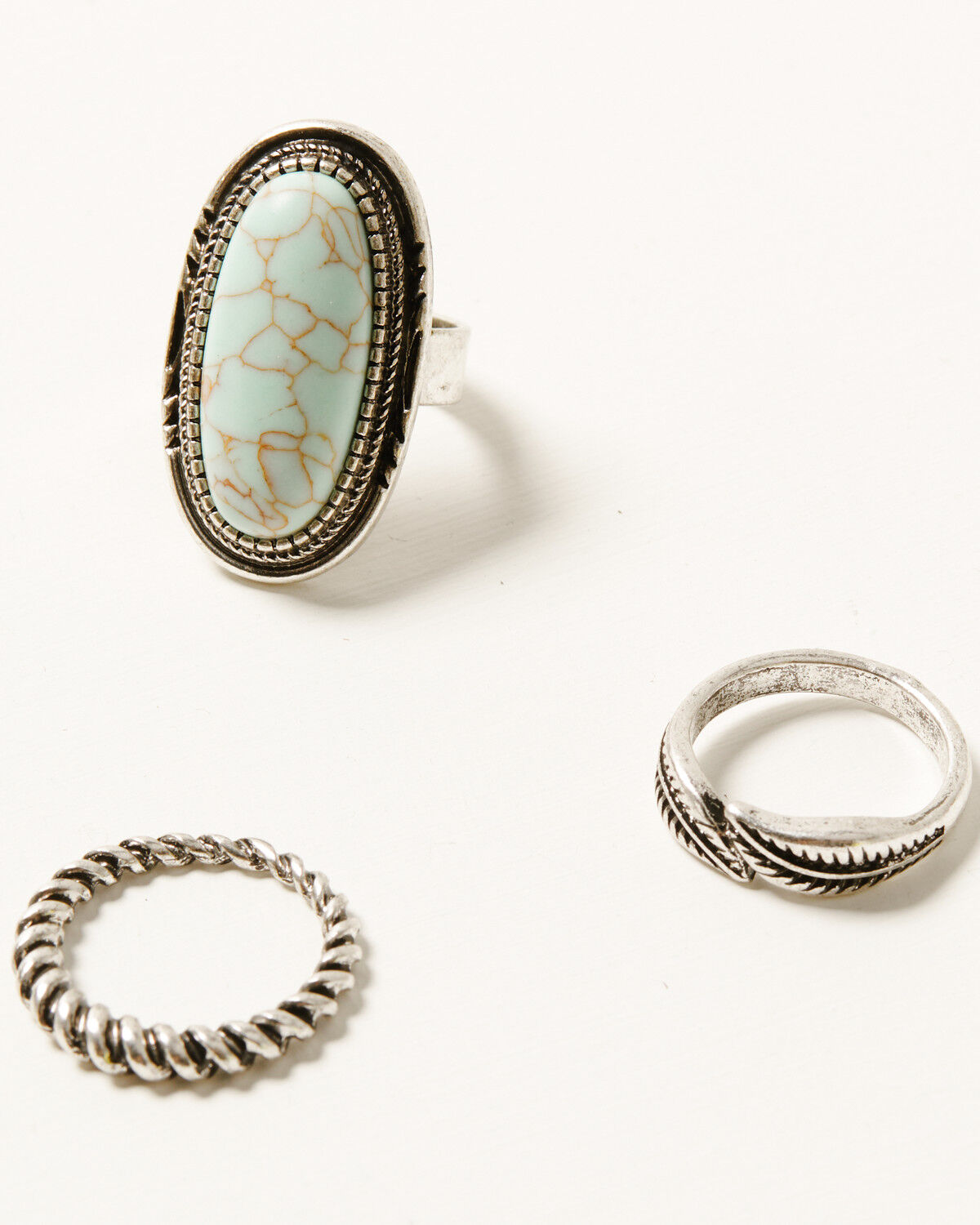 Women's Shyanne Statement Ring Set - 3 Piece