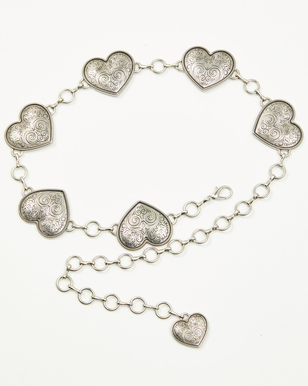 Girls' Shyanne Bryn Heart Concho Belt