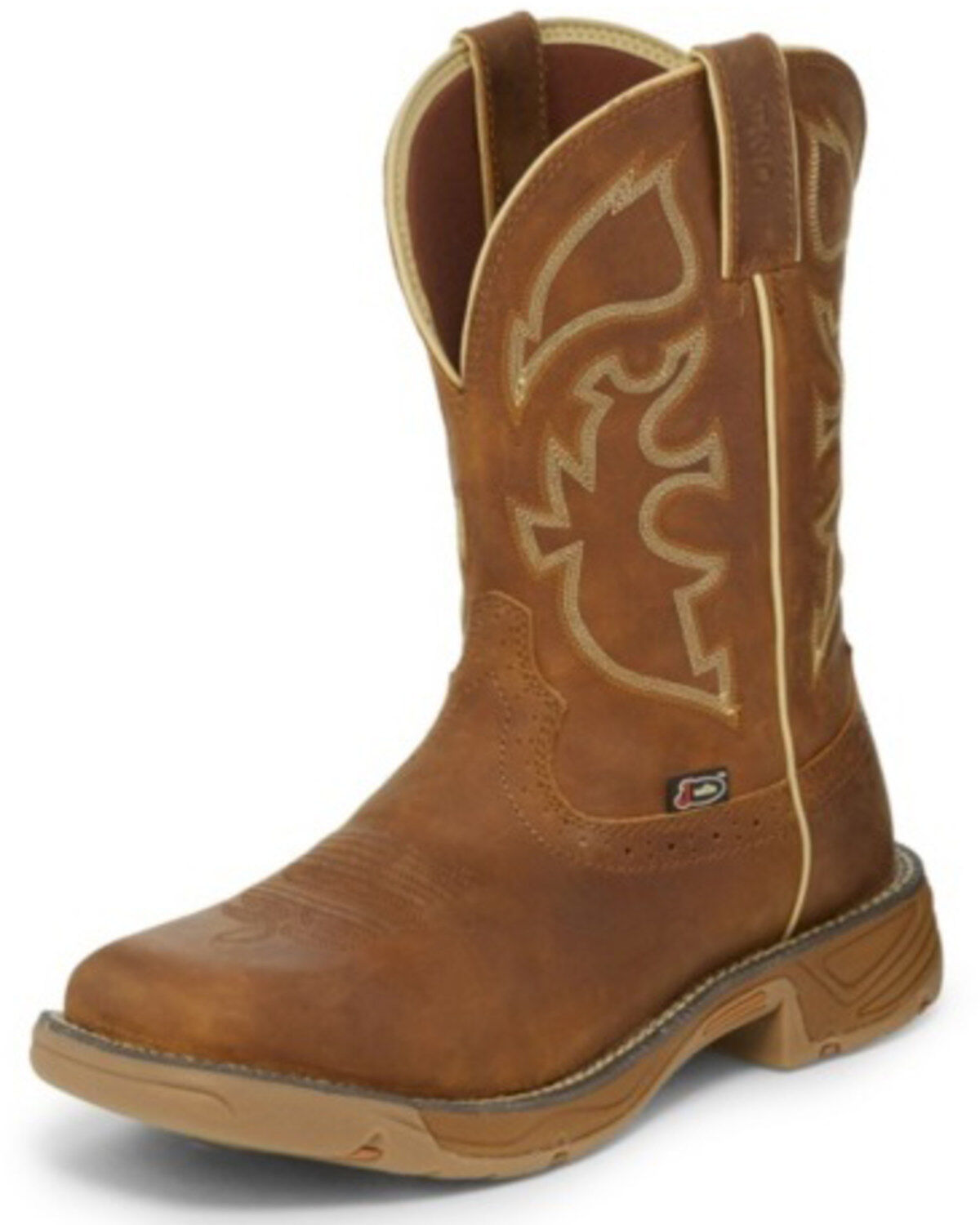 Men's Justin Stampede Rush Western Work Boots - Soft Toe