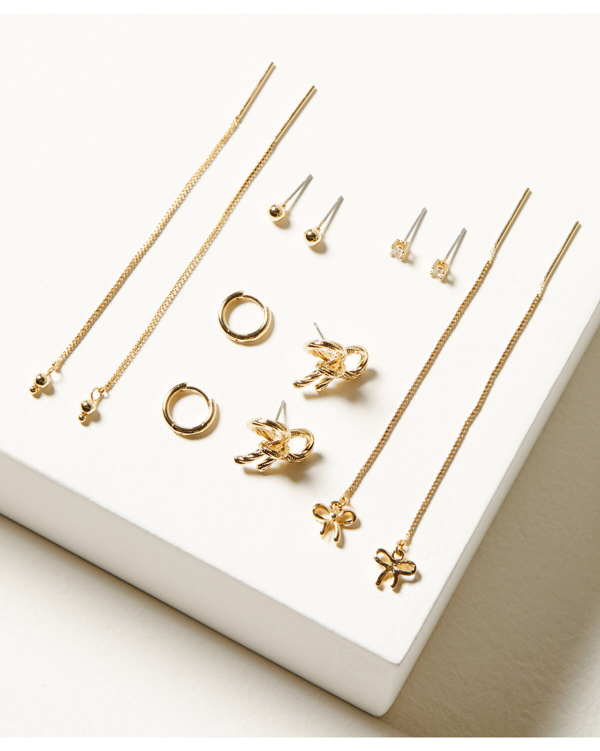 Women's Shyanne Bow Earring Set - 6 Piece