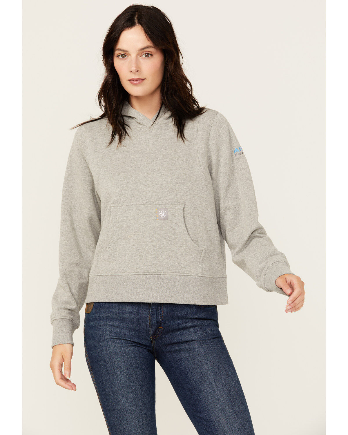 Women's Ariat Rebar Lightweight Cropped Hoodie