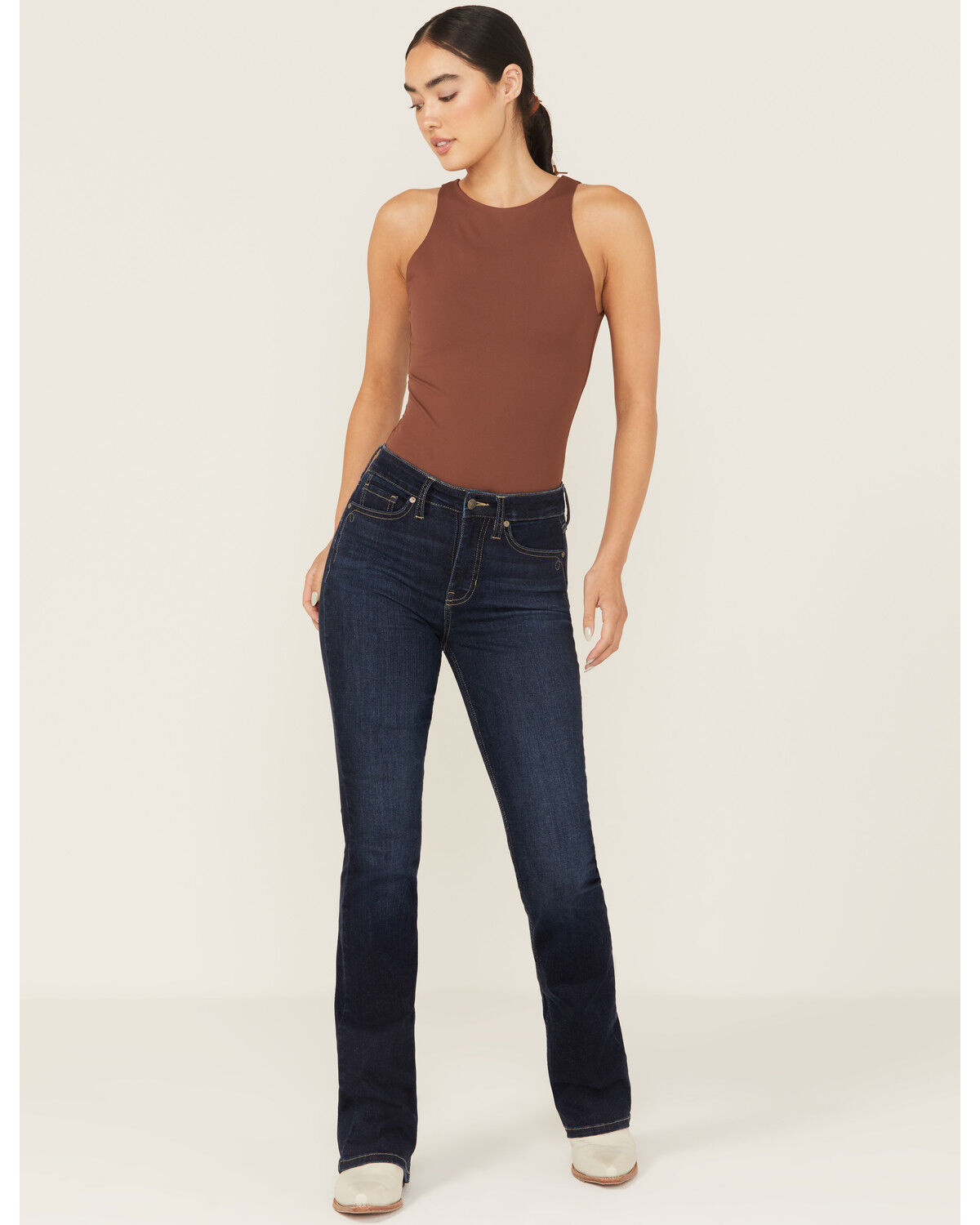 Women's Shyanne Celeste High Rise Sculpt Bootcut Stretch Denim Jeans