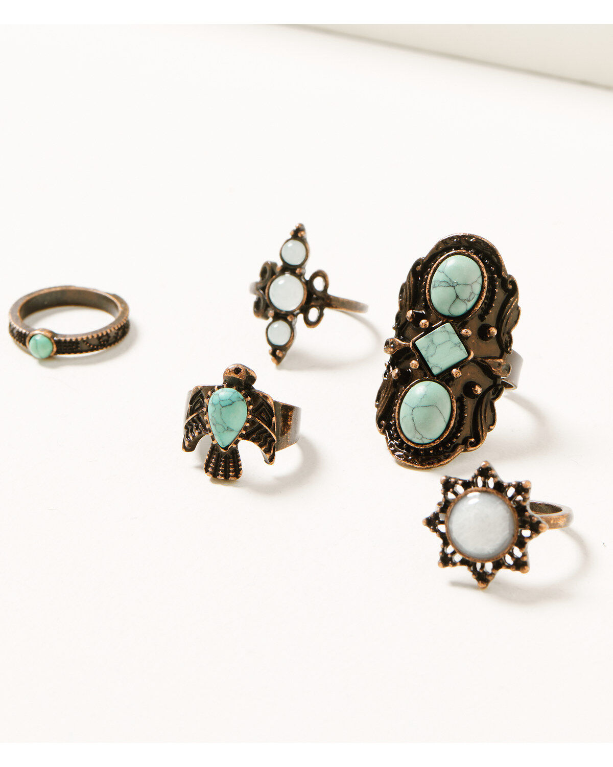 Women's Shyanne Mystic Skies Thunderbird Ring Set - 5-Piece
