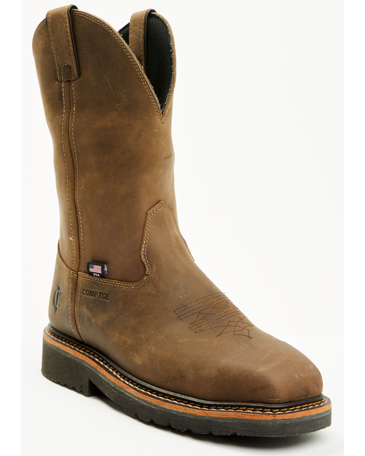 Men's Cody James Pull-On Waterproof Work Boots - Composite Toe