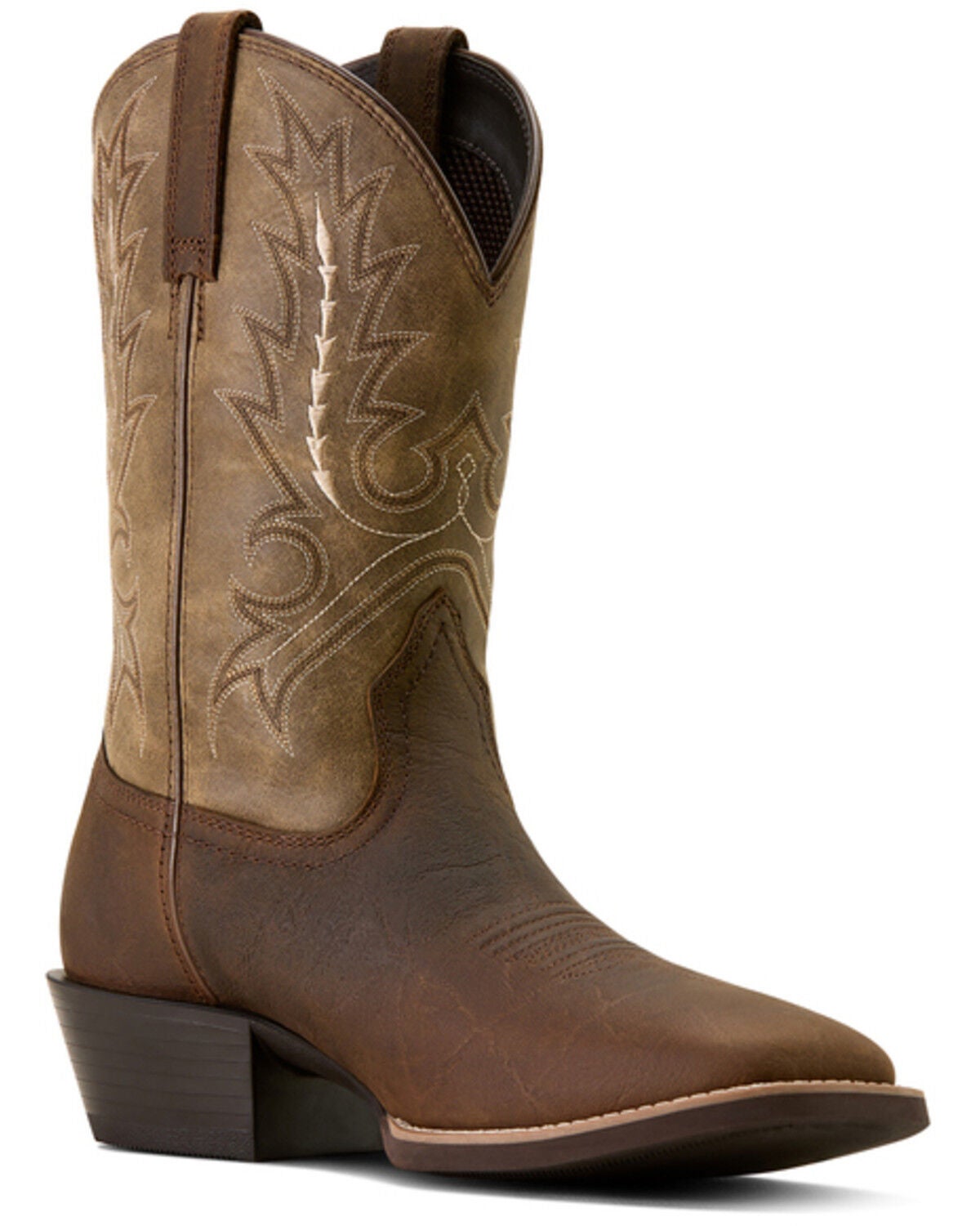 Men's Ariat Sport Outfitter Elephant Print Western Boots - Broad Squar