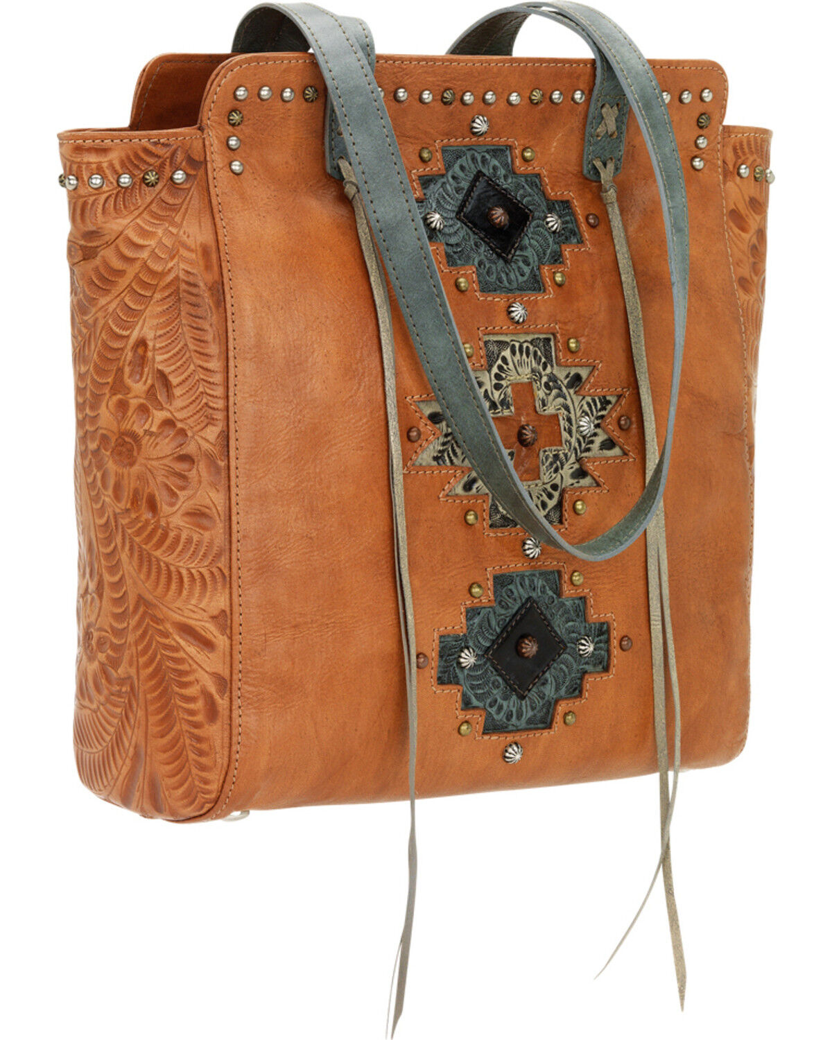 American West Navajo Soul Zip Top Tote