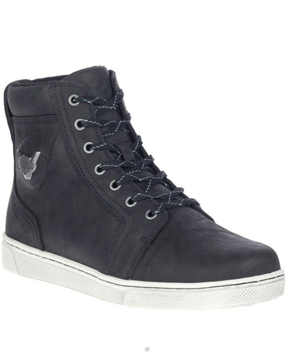 Men's Harley Davidson Bateman Motorcycle Boots - Round Toe