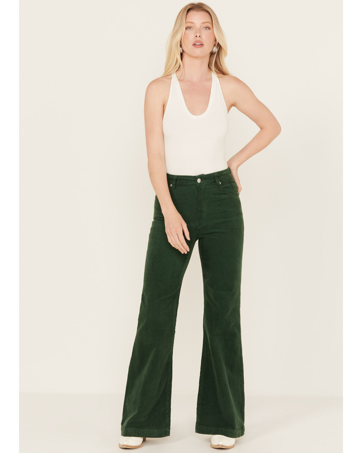 Women's Rolla's East Coast Corduroy Stretch Flare Jeans