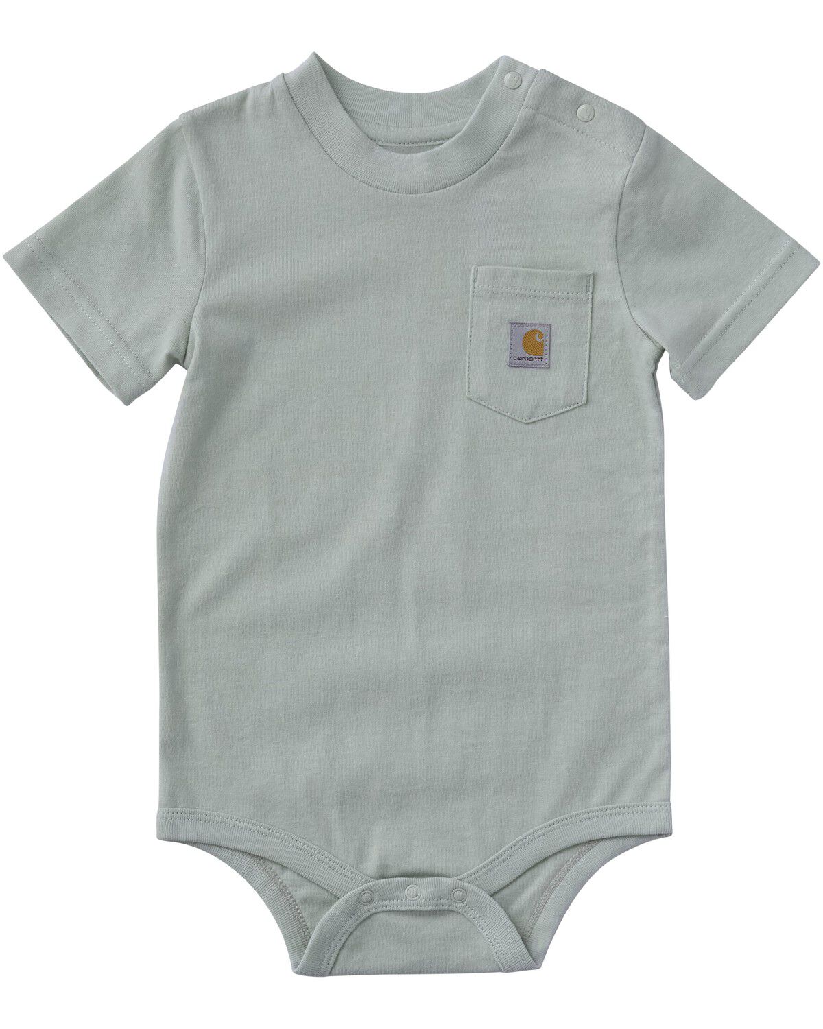 Boys' Carhartt Infant Logo Pocket Short Sleeve Onesie