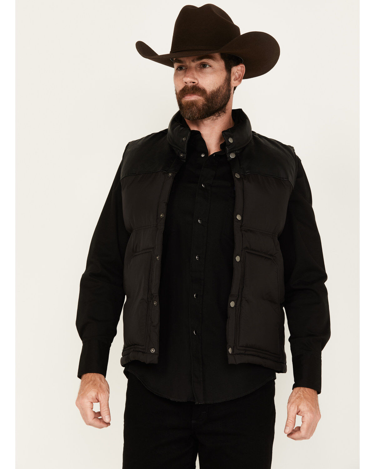 Men's Moonshine Spirit Snap Puffer Vest