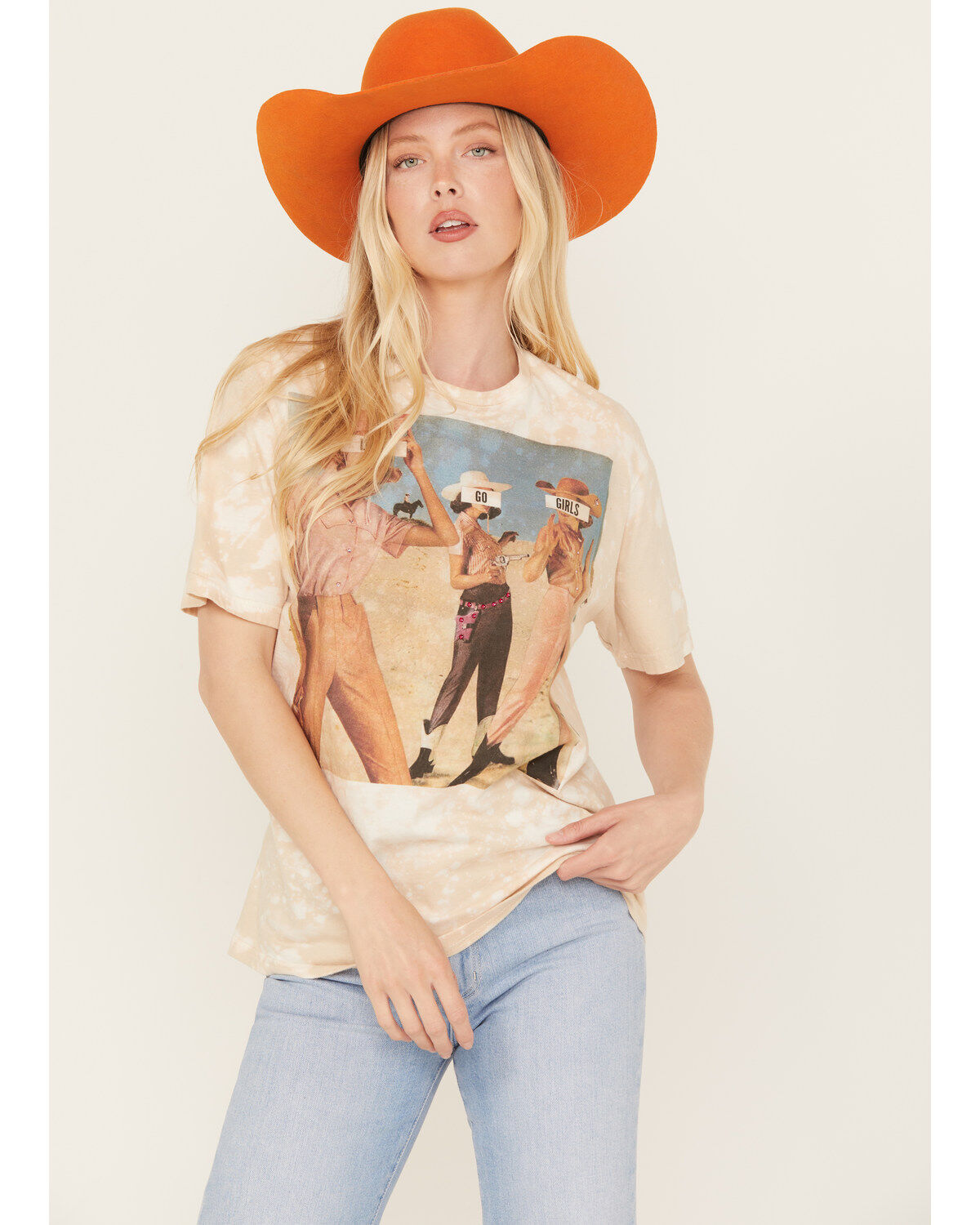 Women's Gina Tees Embellished Let's Go Girls Graphic Tee