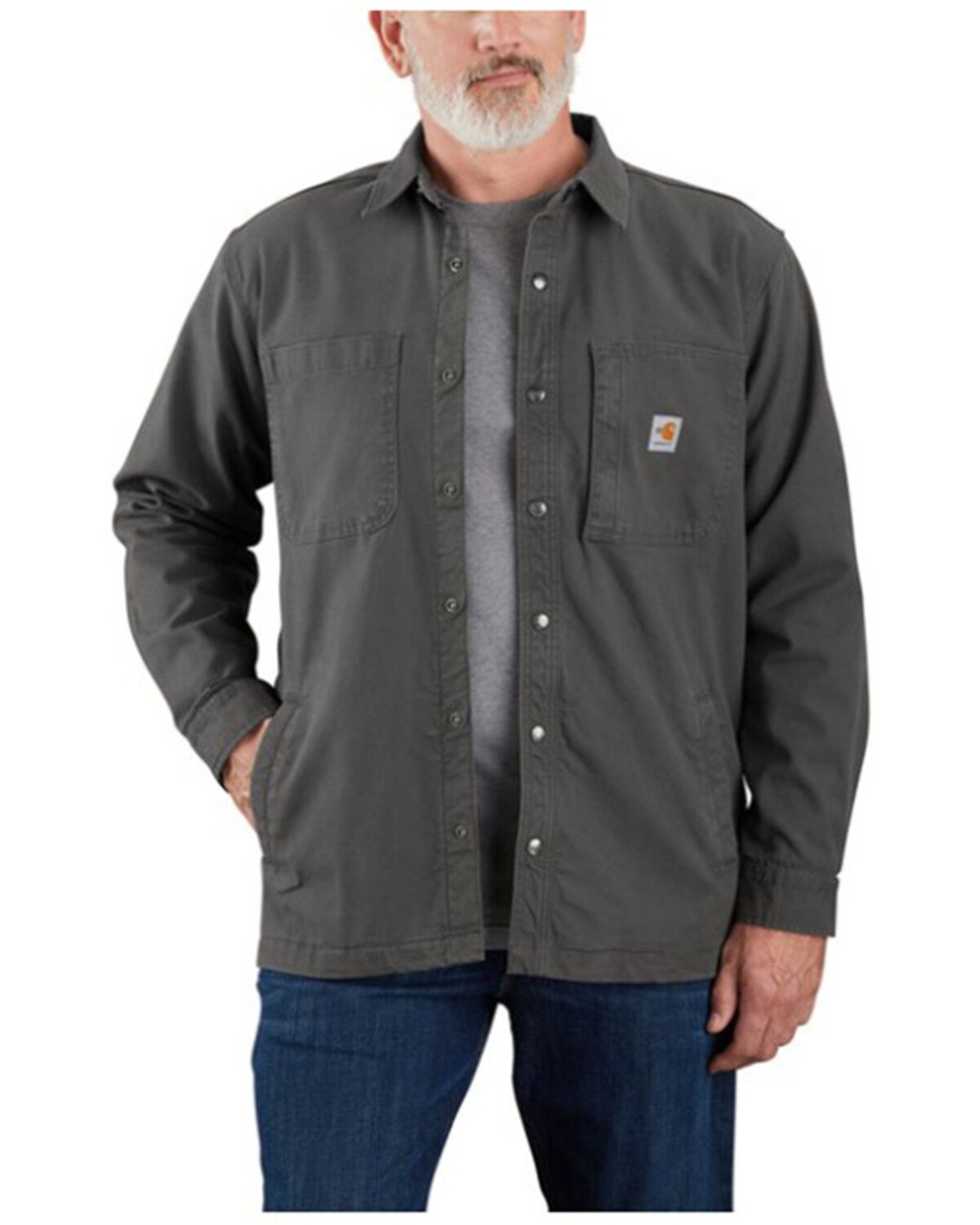 Men's Carhartt FR Rugged Flex Canvas Shirt Jacket