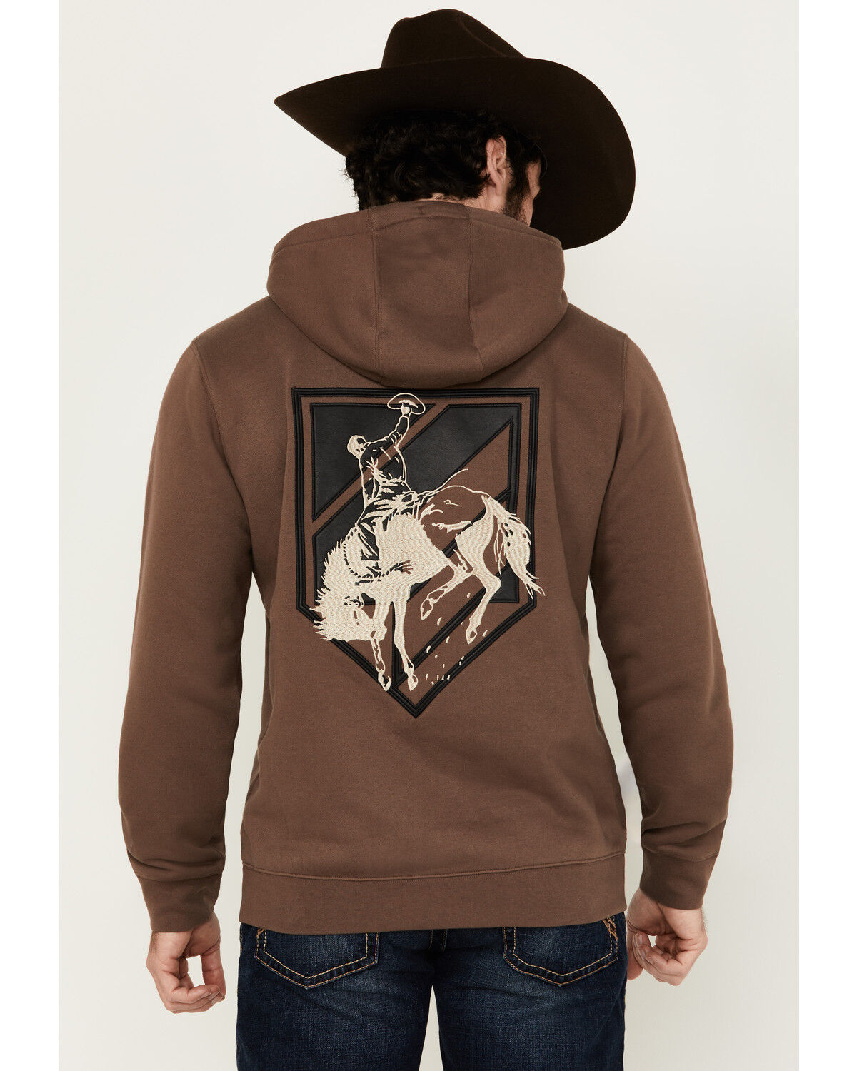 Men's RANK 45 Yee Yee Chute Gate Embroidered Hooded Sweatshirt