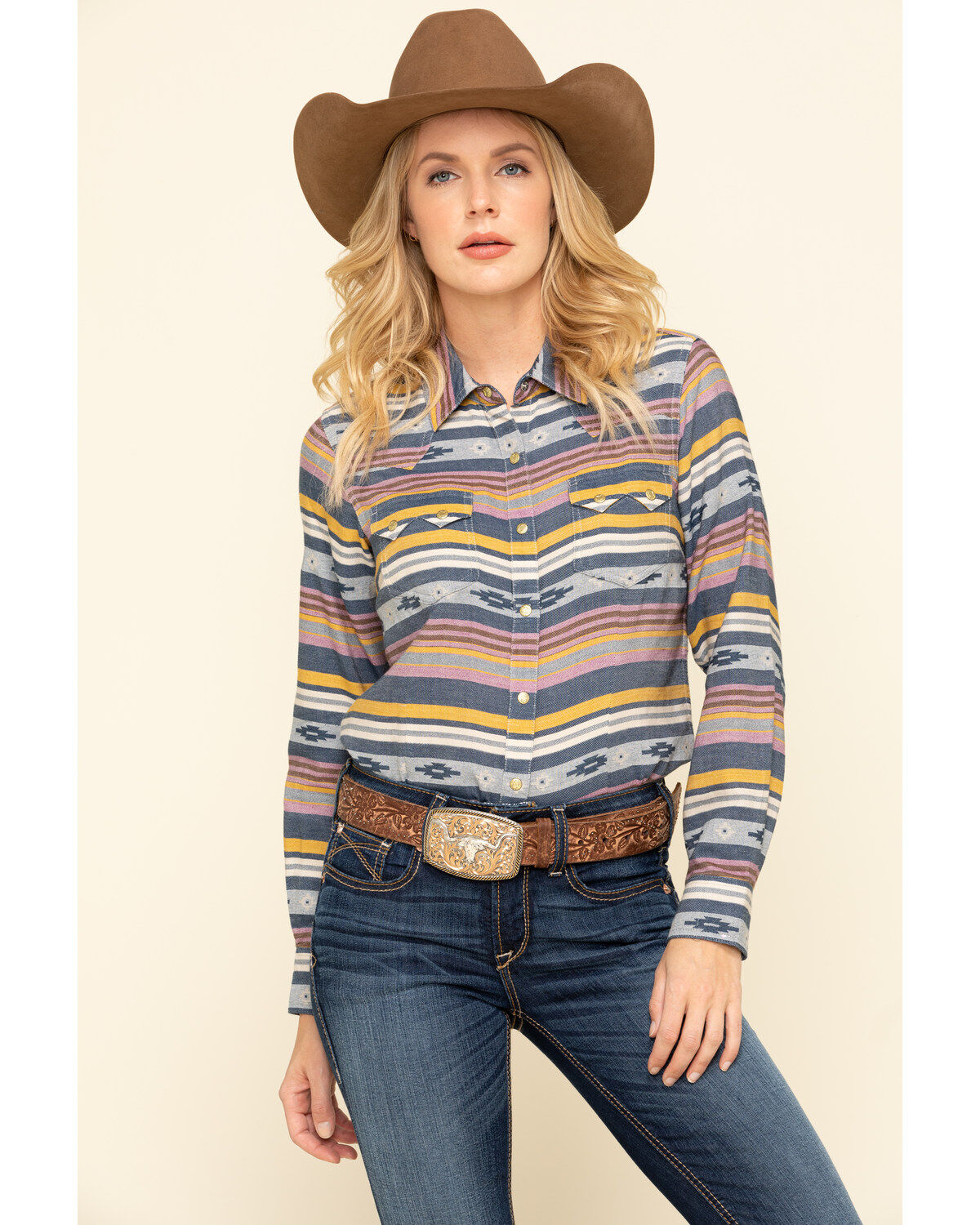 Women's Ariat R.E.A.L. Sunset Beauty Long Sleeve Western Shirt
