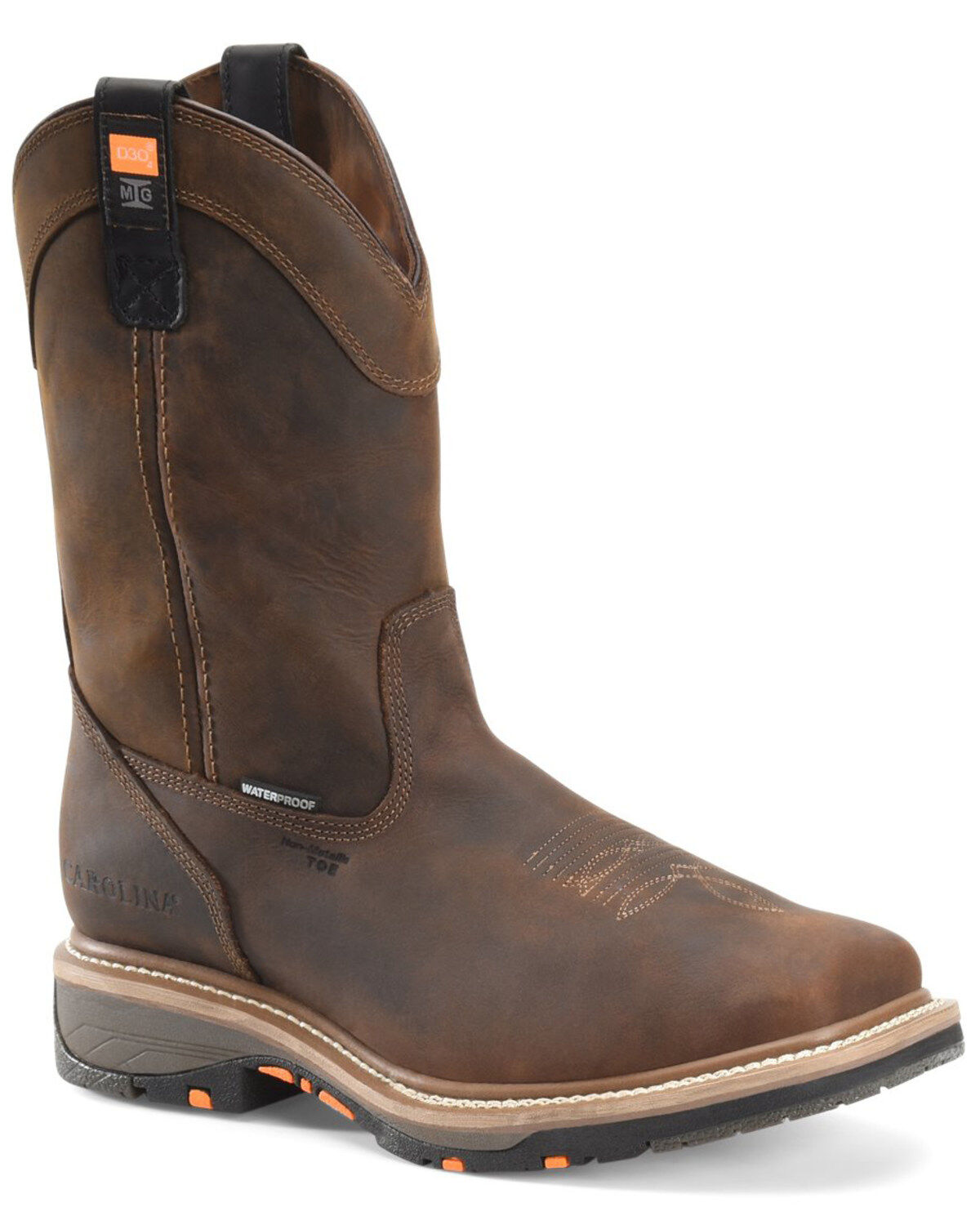 Men's Carolina Actuator Met Guard Waterproof Western Work Boots - Comp