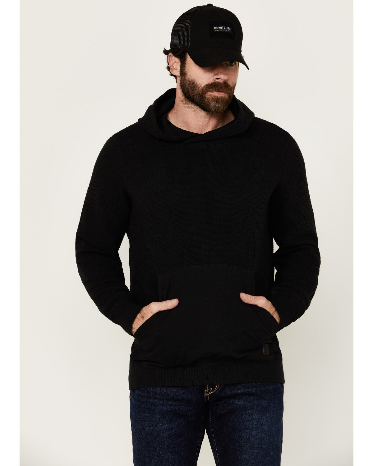 Men's Brothers and Sons Vander Solid Hooded Sweatshirt