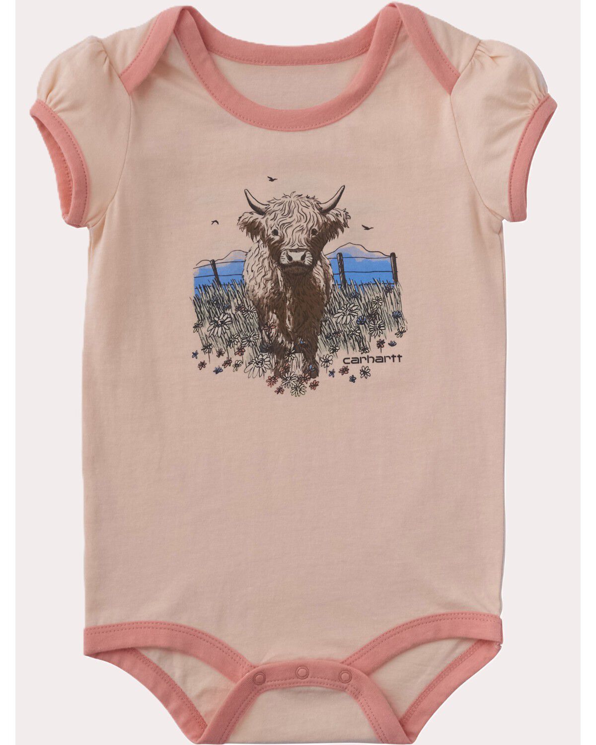 Girls' Carhartt Infant Highland Cow Onesie