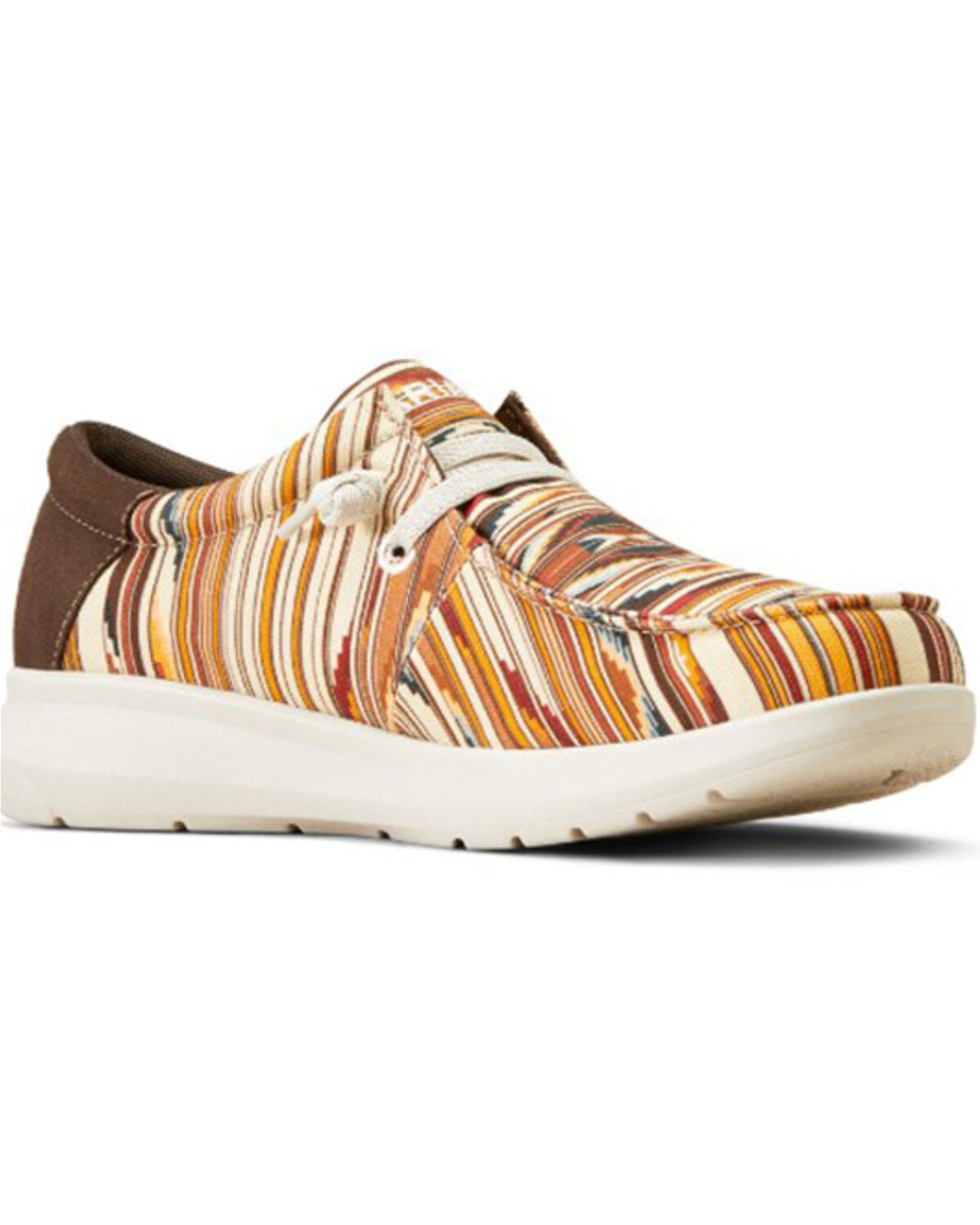 Men's Ariat Hilo Stretch Casual Shoes - Moc Toe