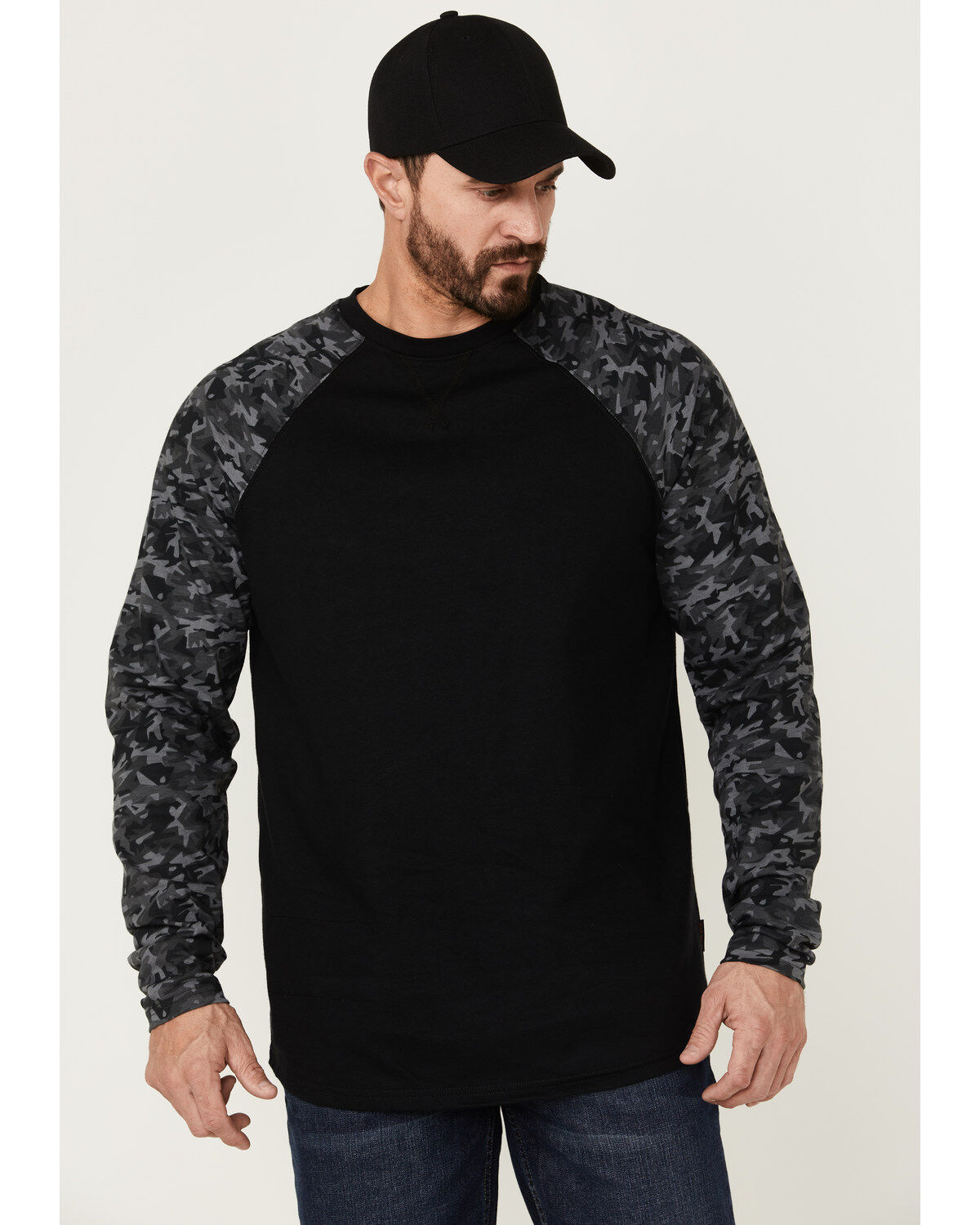 Men's Cody James FR Camo Long Sleeve Work T-Shirt