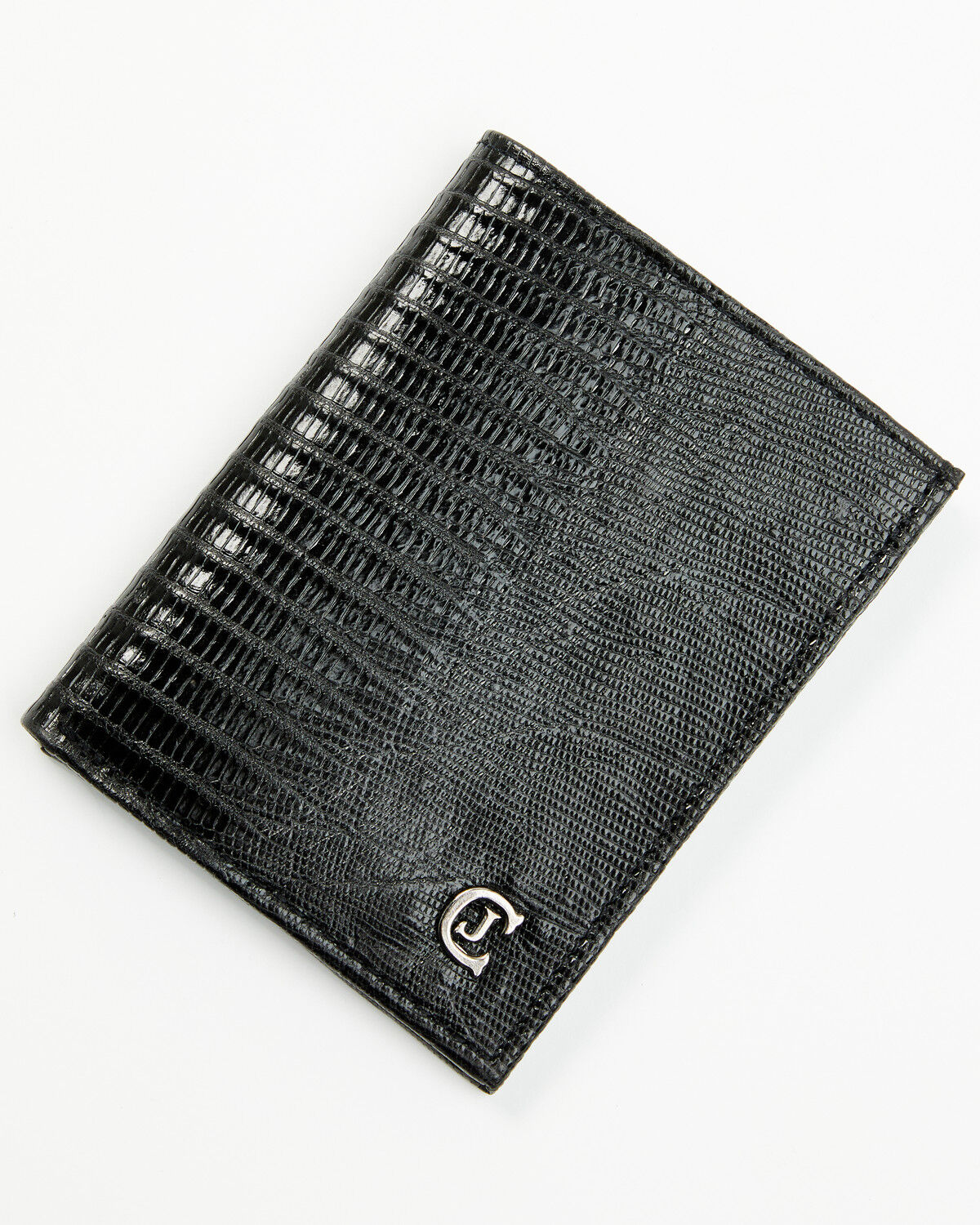 Men's Cody James Black 1978 Vance Exotic Lizard Bifold Wallet