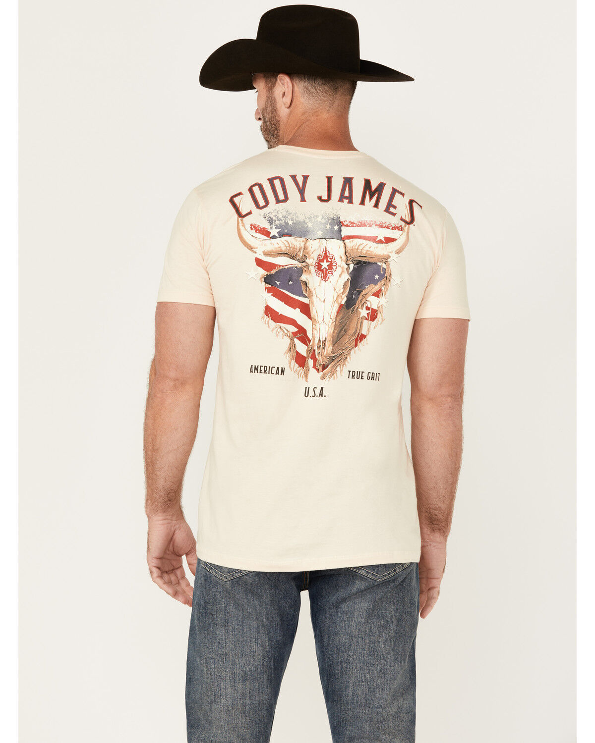 Men's Cody James Rag And Bones Americana Short Sleeve Graphic T-Shirt