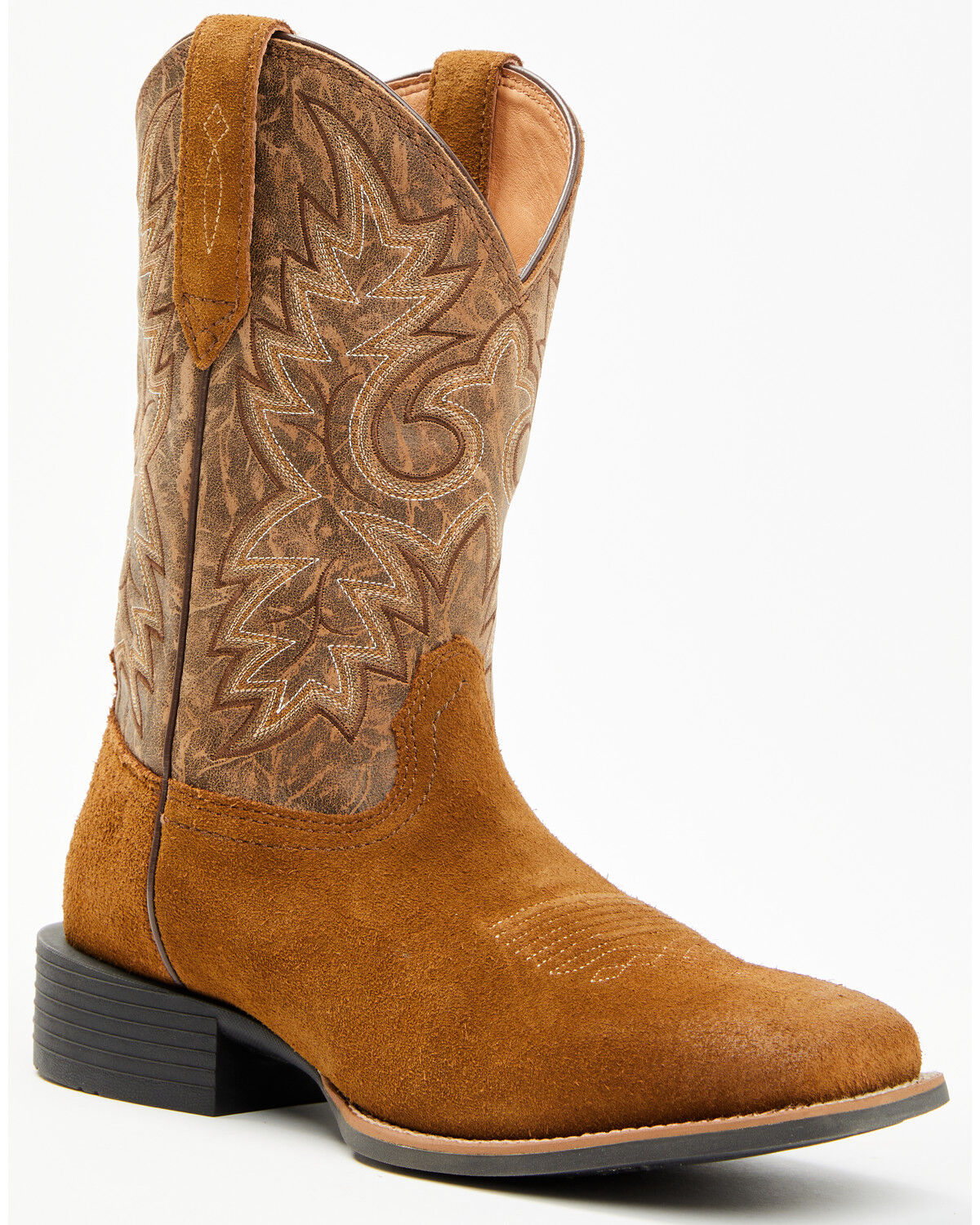 Men's Cody James Badge Xero Gravity Roughout Western Boots - Broad Sq