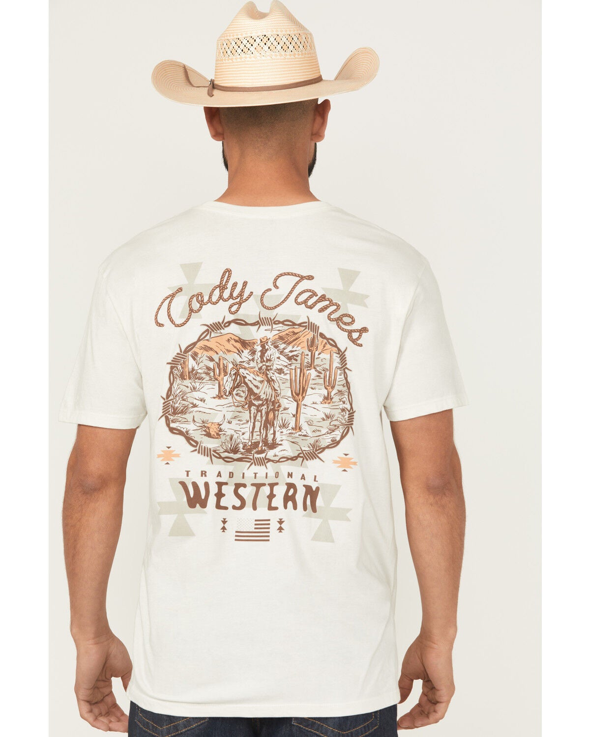 Men's Cody James Wild West Short Sleeve Graphic T-Shirt