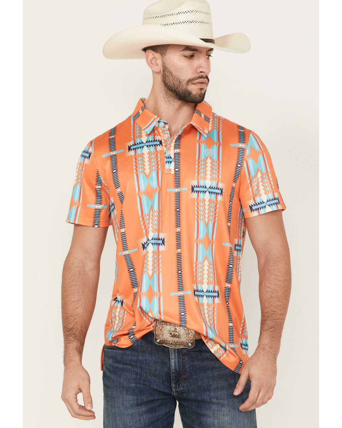 Men's Rock & Roll Denim Boot Barn Exclusive Southwestern Striped Short