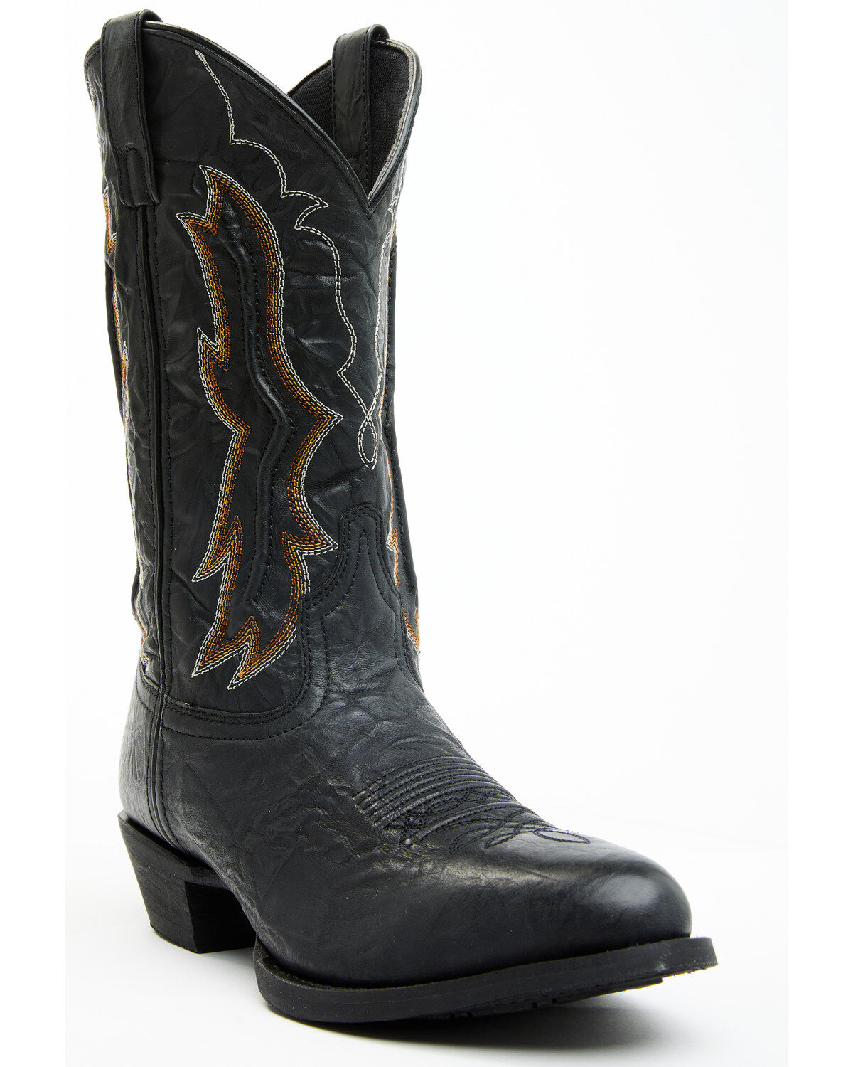 Men's Laredo Fancy Stitch Western Boots - Round Toe