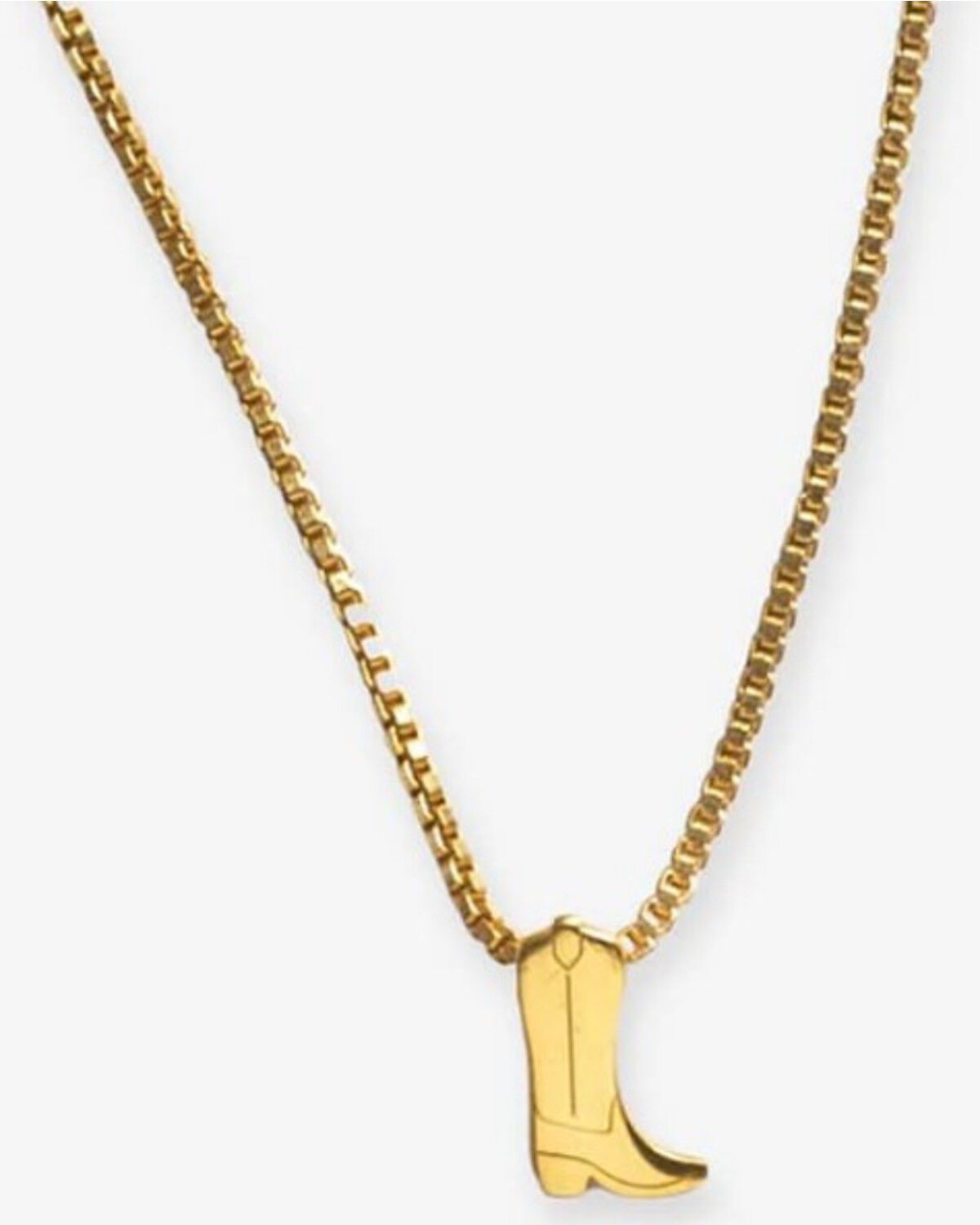 Women's Ink + Alloy Alice Cowboy Boot Necklace