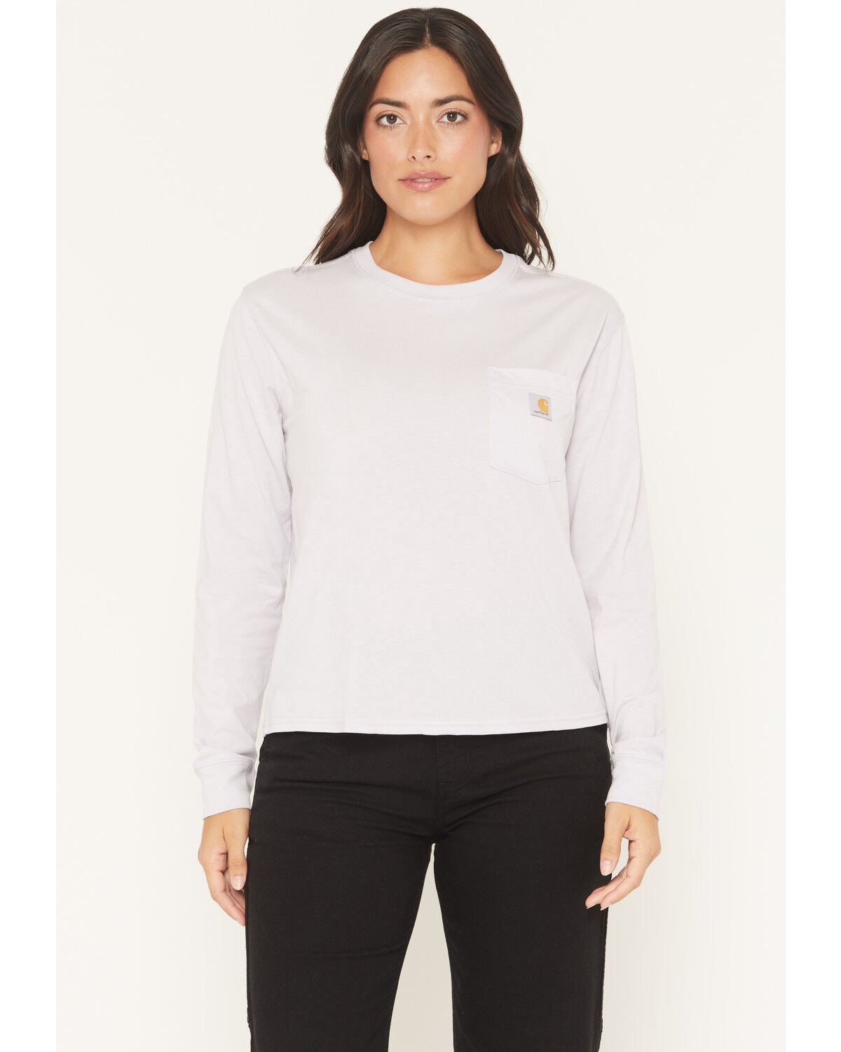 Women's Carhartt TENCEL Fiber Series Loose Fit Long Sleeve Crewneck P