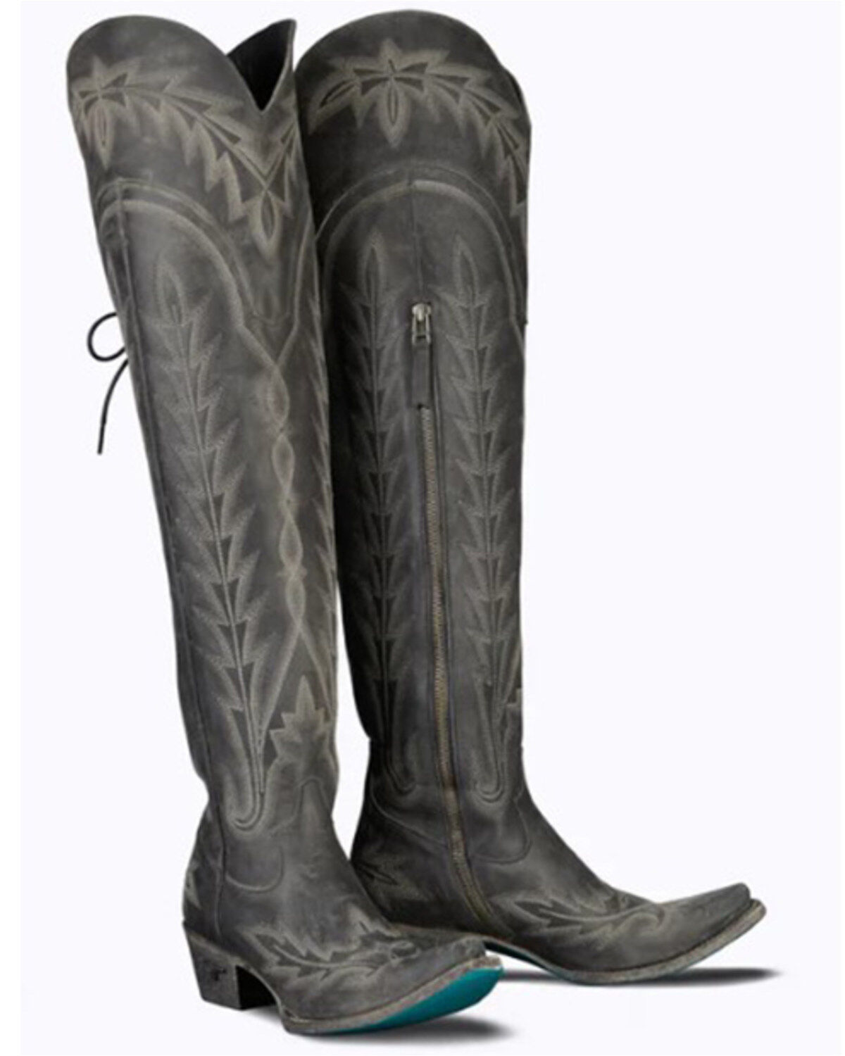 Women's Lane Lexington Leather Tall Western Boots - Snip Toe