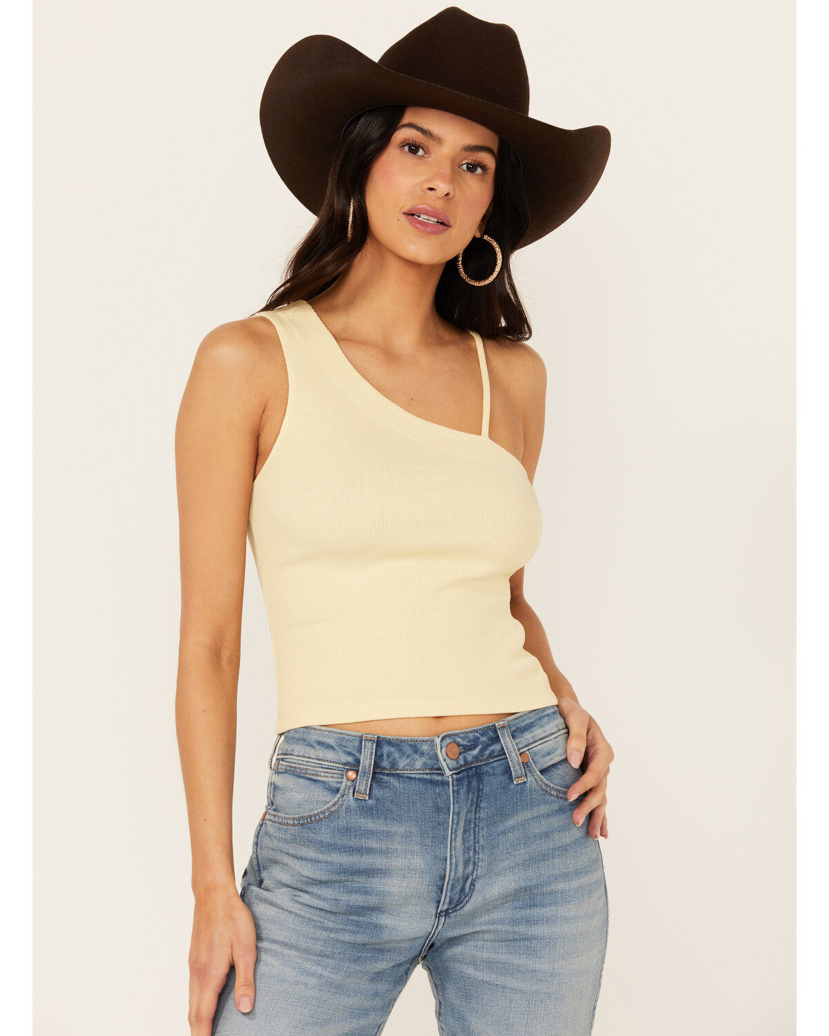 Women's People of Leisure Hollie One Shoulder Tank