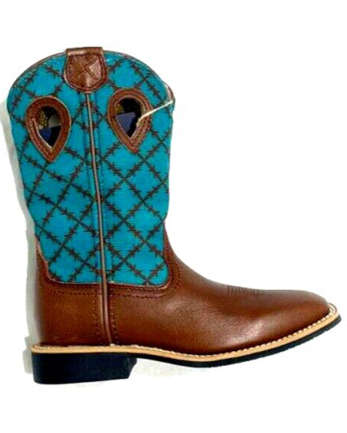 Boys' Twisted X Top Hand Western Boots - Broad Square Toe