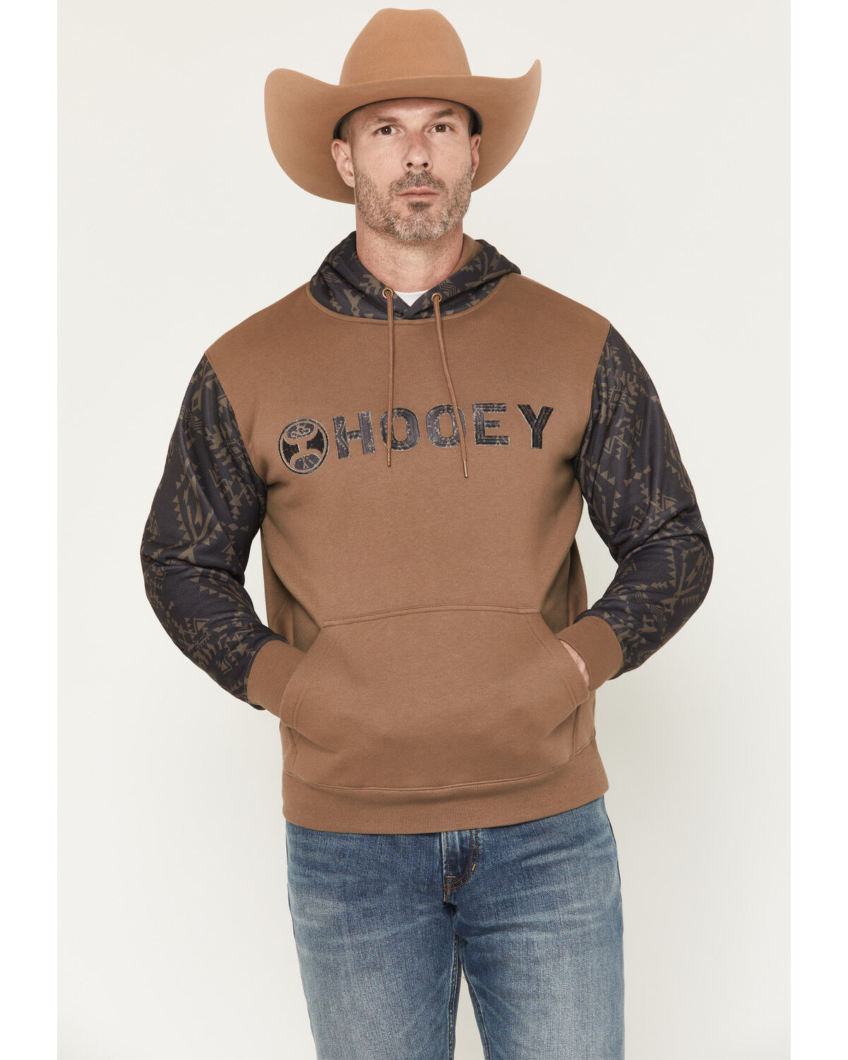 Men's Hooey Legendary Southwestern Print Hooded Sweatshirt