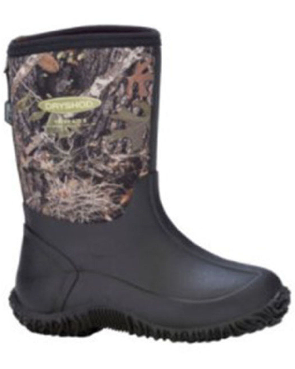 Boys' Dryshod Camo Tuffy Rubber Boots - Soft Toe
