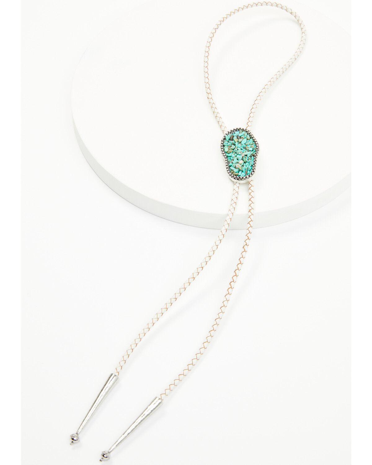Women's Shyanne Turquoise Chip Bolo Tie