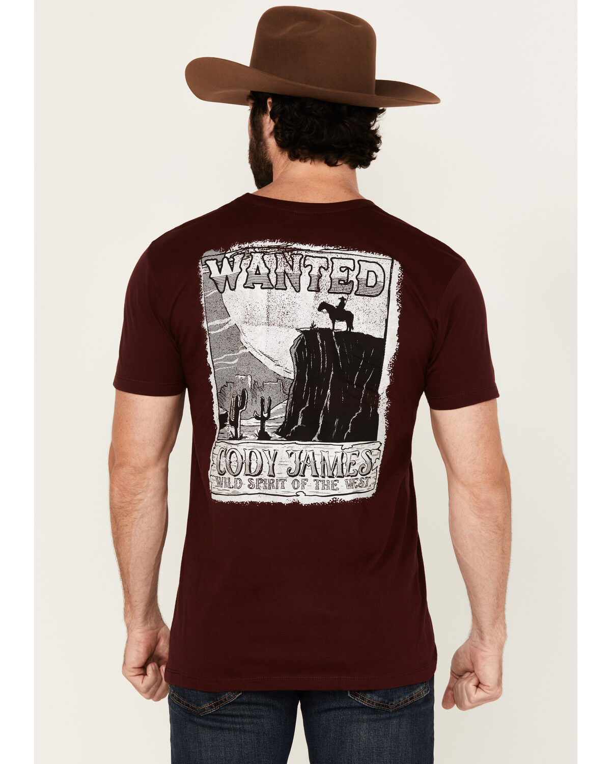 Men's Cody James Wanted Paper Short Sleeve Graphic T-Shirt